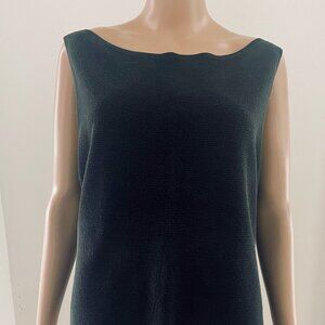 Eileen Fisher Women's Sleeveless  Textured Tank Blouse Size XL  100% Cotton